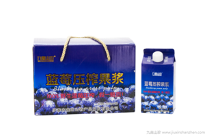 500克野生藍莓壓榨原漿